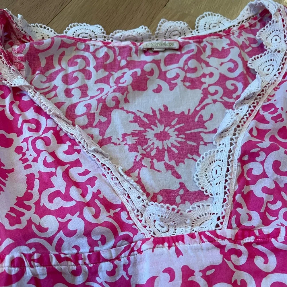 Shoshanna Cover Up with Crochet Trim Details - Picture 3 of 4